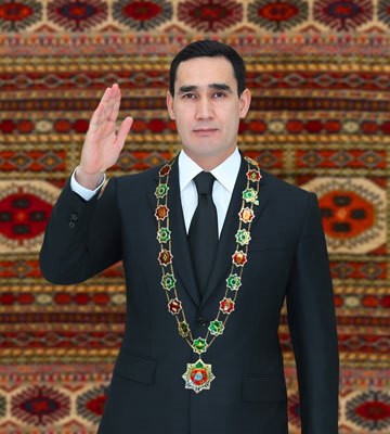 Präsident Turkmenistans Serdar Berdimuhamedov